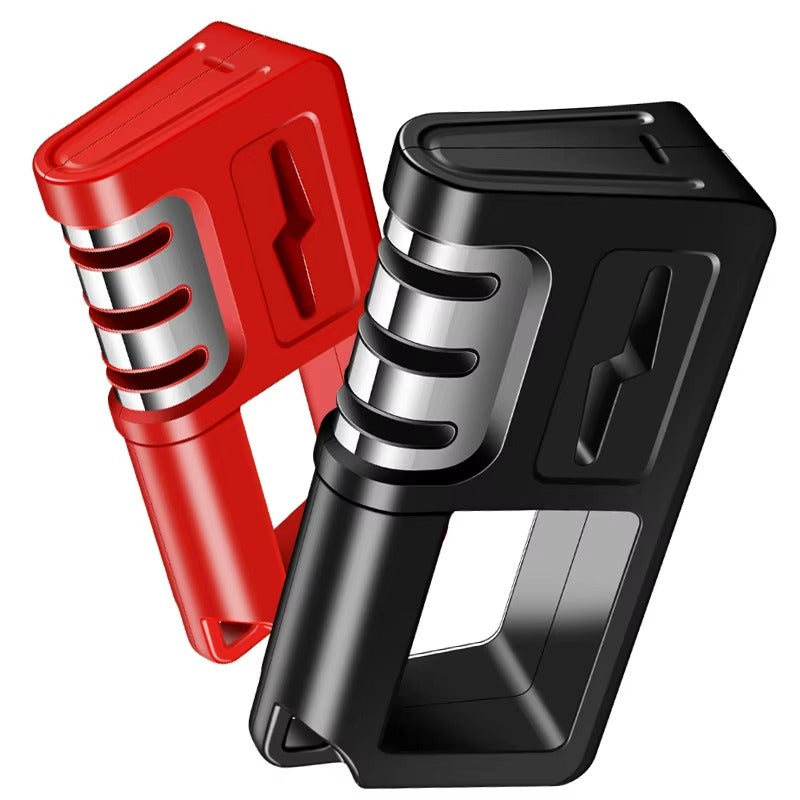 Portable Kitchen Knife Accessories Handheld 4 Stage Manual Diamond Blade Knife Sharpener 4 in 1 Kitchen Knives Sharpener Tool