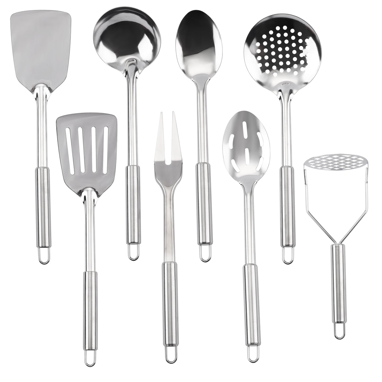 13-Piece Milky White Non-Stick Silicone Kitchen Cooking Utensils Set New Arrival Items with Storage Bucket PC Material